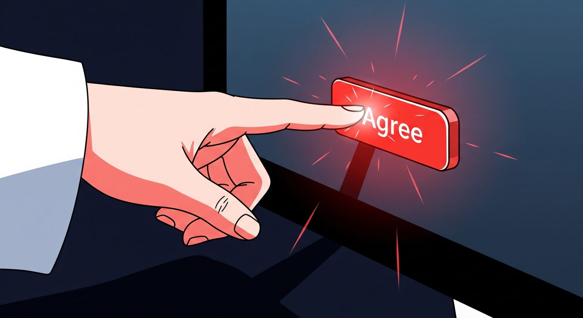 이용약관 동의 버튼 안 읽고 눌렀는데 정말 내 책임일까?