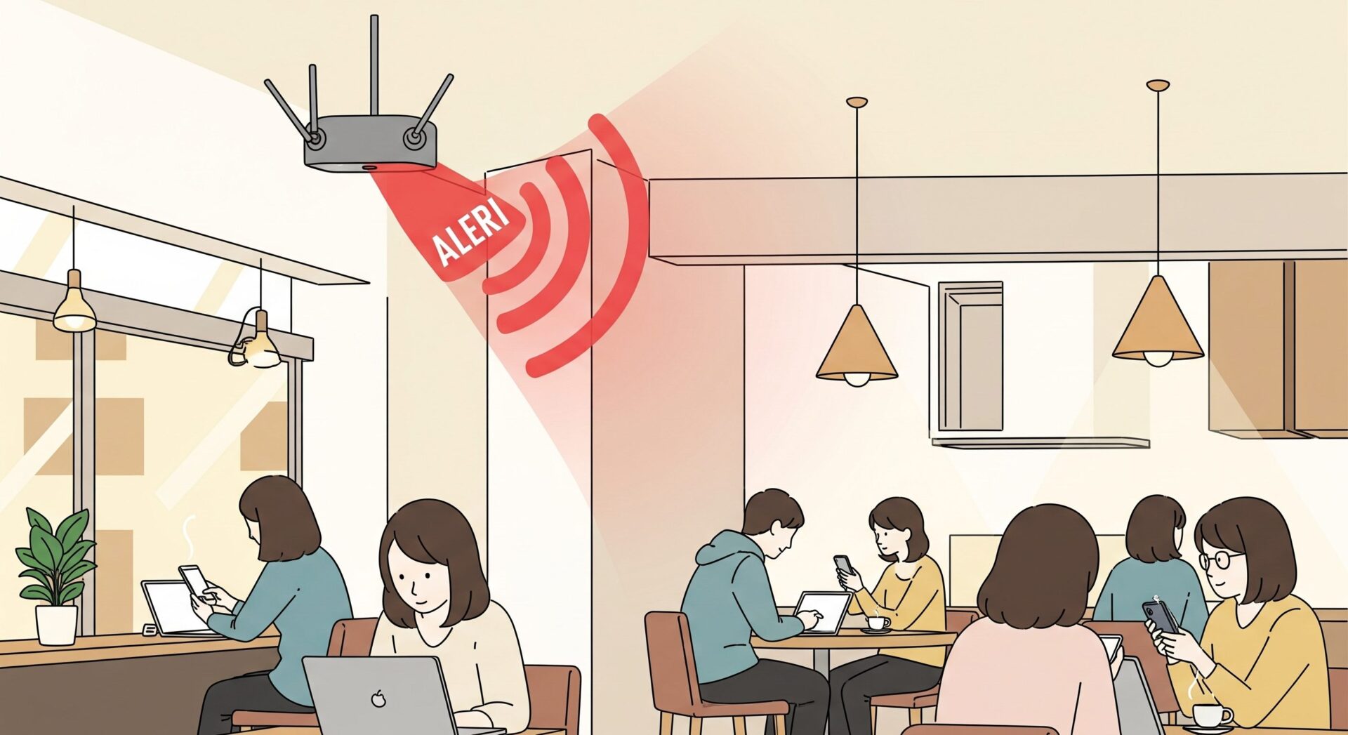 카페 와이파이를 비밀번호 없이 쓰고 있다면 혹시 불법?